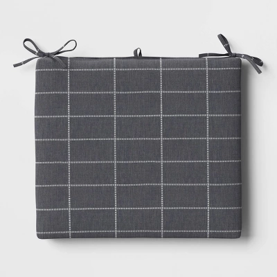 Woven Grid Outdoor Seat Cushion - Threshold™ 6 Woven Grid Outdoor Seat Cushion - Threshold™ - Image 6