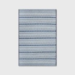 Pattern Stripe Outdoor Rug Blue - Threshold™ -Threshold Outdoor Deals Store GUEST 0b873aee 0d80 4024 988b 4a1cfa778ad5
