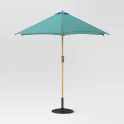 9'x9' Market Patio Umbrella - Light Wood Pole - Threshold™ 39 9'x9' Market Patio Umbrella - Light Wood Pole - Threshold™ -Threshold Outdoor Deals Store GUEST 0d7920cf fc5f 4dad a993 553b51c3c213