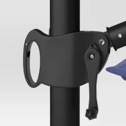 11'x11' Offset Patio Umbrella Navy - Black Pole - Threshold™ -Threshold Outdoor Deals Store GUEST 1b6c7dc3 50bb 4249 9b26 a634e2fbe7a1