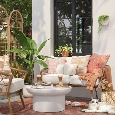 Space Dyed Pattern Outdoor Rug - Threshold™ 1 Space Dyed Pattern Outdoor Rug - Threshold™