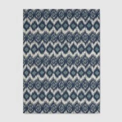 Ikat Outdoor Rug Blue - Threshold 12 Ikat Outdoor Rug Blue - Threshold -Threshold Outdoor Deals Store GUEST 2eb76a51 0fa1 4fbb a973 e1e32488c7a3