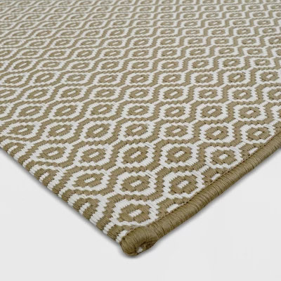 Geo Outdoor Rug Beige - Threshold 1 Geo Outdoor Rug Beige - Threshold