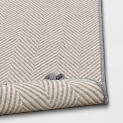 5' X 7' Herringbone Outdoor Rug Ivory/Cashmere Gray - Threshold™ Designed With Studio McGee 5 5' X 7' Herringbone Outdoor Rug Ivory/Cashmere Gray - Threshold™ Designed With Studio McGee -Threshold Outdoor Deals Store GUEST 557b60d7 6a54 41fa a341 881c14c0a970