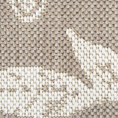 5' X 7' Vintage Floral Outdoor Rug Neutral - Threshold™ 2 5' X 7' Vintage Floral Outdoor Rug Neutral - Threshold™ - Image 2