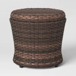 Halsted 5pc Wicker Small Space Patio Furniture Set - Threshold 20 Halsted 5pc Wicker Small Space Patio Furniture Set - Threshold -Threshold Outdoor Deals Store GUEST 6365b724 e195 4ec0 829a 4e2251684c3a