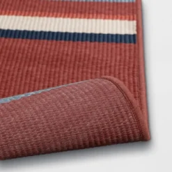5'x7' Striped Outdoor Rug Red - Threshold™ -Threshold Outdoor Deals Store GUEST 72b660af 2a60 4389 977d 00aa8af46d50