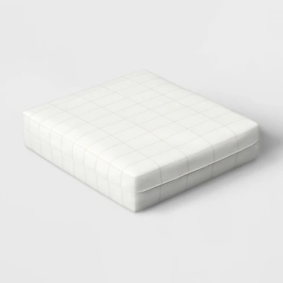 Woven Grid Outdoor Deep Seat Cushion - Threshold™ 2 Woven Grid Outdoor Deep Seat Cushion - Threshold™ - Image 2
