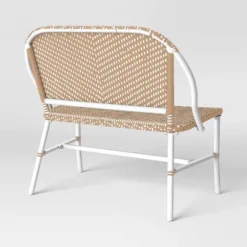 Suffield Wicker Patio Bench With Back - Threshold™ 8 Suffield Wicker Patio Bench With Back - Threshold™ -Threshold Outdoor Deals Store GUEST 79fb0b72 a9ef 433d 93e7 7080a559f253