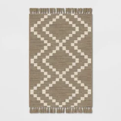 Check Diamonds Outdoor Rug Tan - Threshold™ -Threshold Outdoor Deals Store GUEST 7b937593 1bbd 46a7 8b69 ba57b6e9445f