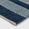 Outdoor Rug Beach Stripe Blue - Threshold™