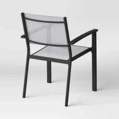 2pc Ryegate Weathered Teak Sling Outdoor Patio Dining Chairs Arm Chairs Gray - Threshold™ 8 2pc Ryegate Weathered Teak Sling Outdoor Patio Dining Chairs Arm Chairs Gray - Threshold™ -Threshold Outdoor Deals Store GUEST 84955e75 3ec0 44c5 927e db67c16c3cae