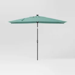 10'x6' Rectangular Solar Market Patio Umbrella - Black Pole - Threshold™ 17 10'x6' Rectangular Solar Market Patio Umbrella - Black Pole - Threshold™ -Threshold Outdoor Deals Store GUEST adfeb821 0b88 4e89 b0b1 ed1efe41b945