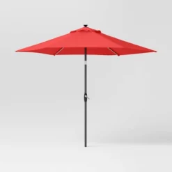 9'x9' Market Solar Patio Umbrella - Black Pole - Threshold™ 13 9'x9' Market Solar Patio Umbrella - Black Pole - Threshold™ -Threshold Outdoor Deals Store GUEST ba85e5df 6421 46b1 bdf3 9dbaa9526283