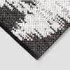 Garden Ikat Outdoor Rug Black - Threshold™