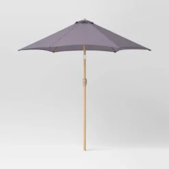 9'x9' Market Patio Umbrella - Light Wood Pole - Threshold™ 31 9'x9' Market Patio Umbrella - Light Wood Pole - Threshold™ -Threshold Outdoor Deals Store GUEST c32dc650 cfb9 4508 b3cf 3d6d2b8ee31d