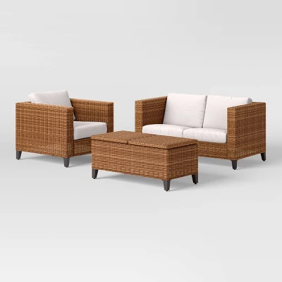 Brookfield Patio Furniture Conversation Set Collection - Threshold™ 1 Brookfield Patio Furniture Conversation Set Collection - Threshold™