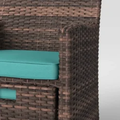 Halsted 5pc Wicker Small Space Patio Furniture Set - Threshold 19 Halsted 5pc Wicker Small Space Patio Furniture Set - Threshold -Threshold Outdoor Deals Store GUEST e2b412f3 c641 4b15 8e06 88929b6378f8