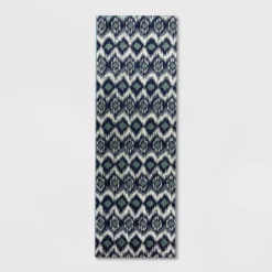 Ikat Outdoor Rug Blue - Threshold 14 Ikat Outdoor Rug Blue - Threshold -Threshold Outdoor Deals Store GUEST ee633b16 8702 4ad3 af94 fbe321a29a97